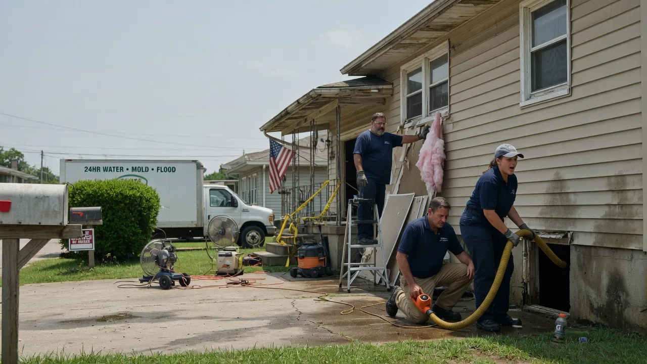 Water Damage Repair in Forrest, IL near me